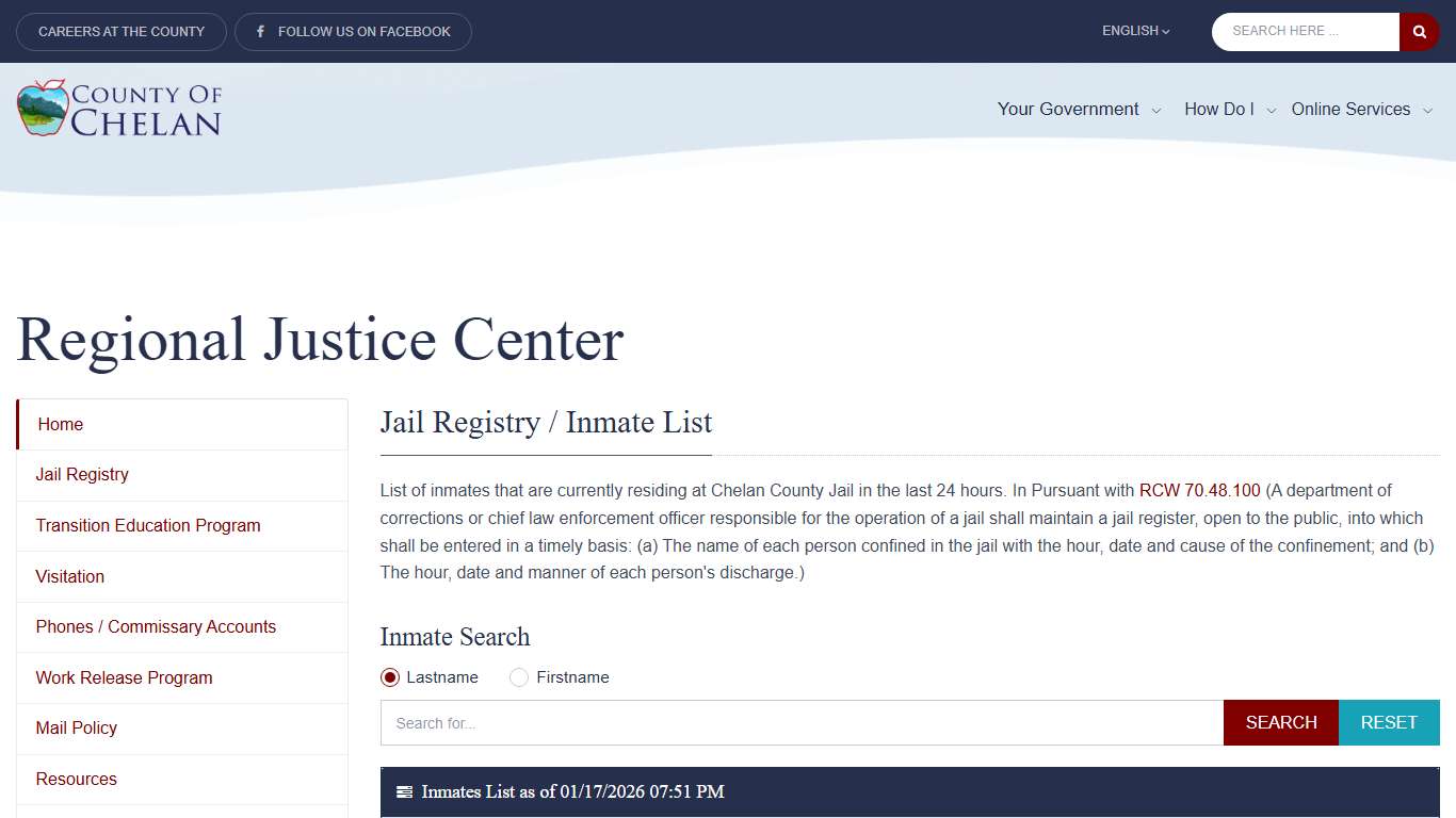 County of Chelan, Washington